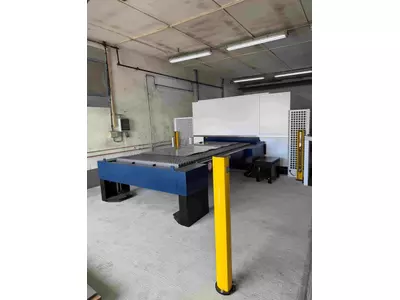 Laserschneidanlage TuLaser 3030 fiber (L95) mit Festkörperlaser und Rotolas (3D)